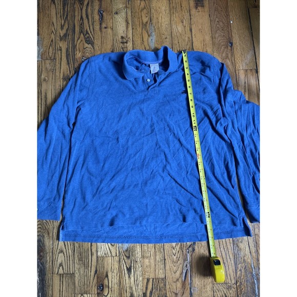 Brooks Brothers XL Long Sleeve Polo Navy Blue - Picture 3 of 6